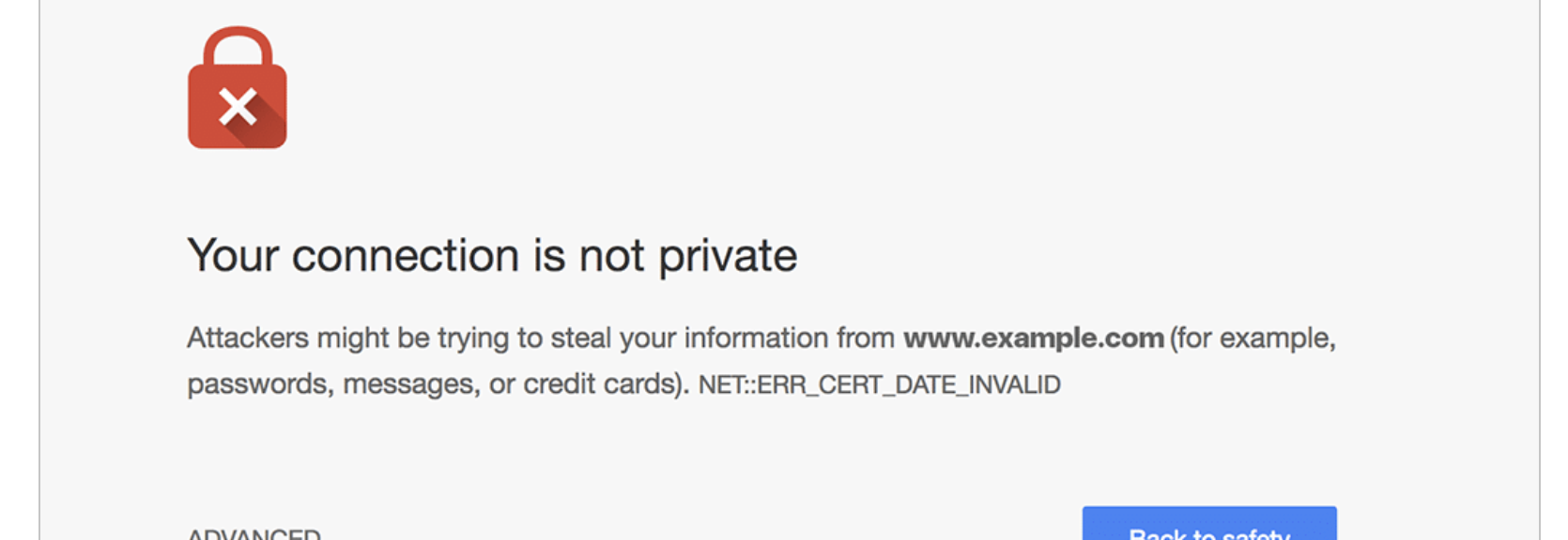 ? Beheben Sie den Fehler „Ihre Verbindung ist nicht privat“.